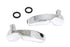 V-Twin Chrome Saddlebag Handle Kit - 49-1266