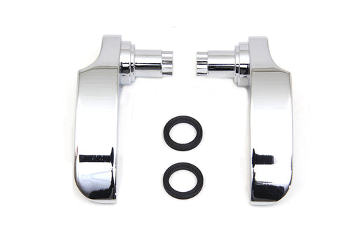V-Twin Chrome Saddlebag Handle Kit - 49-1266