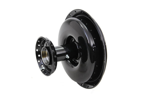 V-Twin Front Wheel Hub and Brake Drum Black - 49-1275