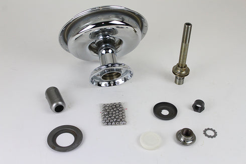 V-Twin 45 inch W Front Wheel Hub Assembly Chrome - 49-1288