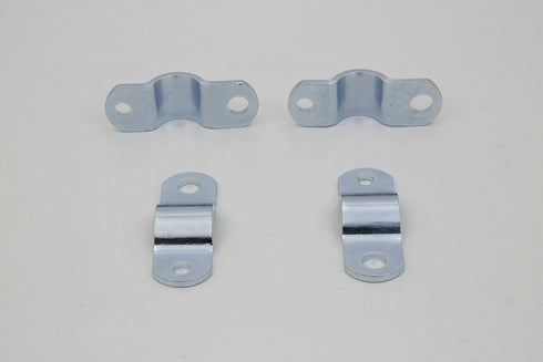 V-Twin Windshield Strap Set Zinc - 49-1331