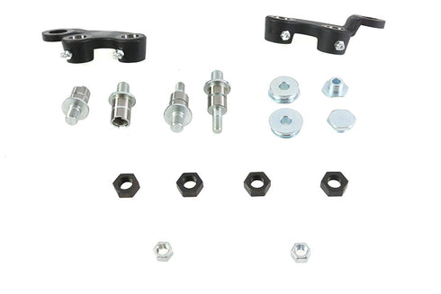 V-Twin Spring Fork Rocker Set Black - 49-1343