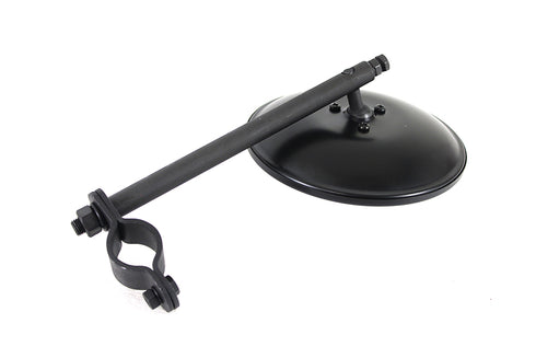 V-Twin Tall Spring Fork Black 5 inch Mirror - 49-1422