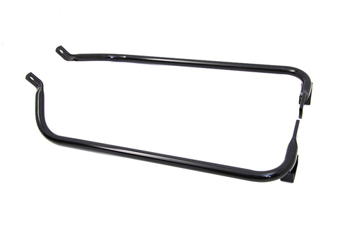 V-Twin Lower Saddlebag Guard Set Black - 49-1436