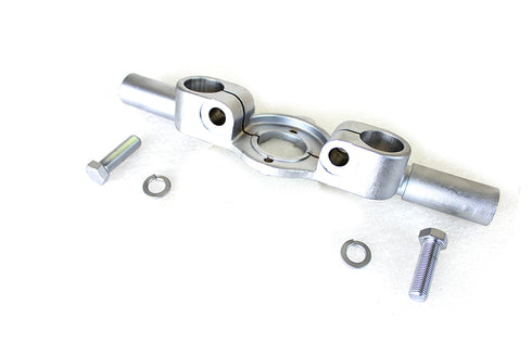 V-Twin Top Triple Tree Inline Satin Nickel - 49-1541