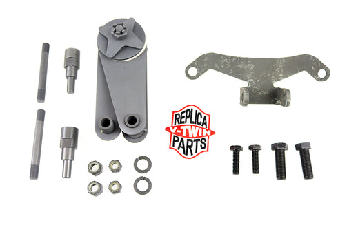 V-Twin WR Parkerized Spring Fork Scissor Steering Damper Kit - 49-1577