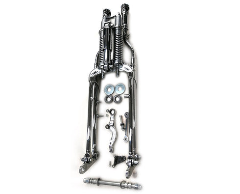 V-Twin FXSTS Inline Spring Fork Assembly Chrome - 49-1591