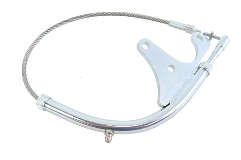 V-Twin 45 inch W Clutch Cable Assembly Zinc Plated - 49-1732