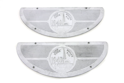 V-Twin World's Fair 1940 Alloy Footboard Inserts - 49-1740