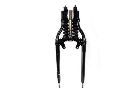 V-Twin 18 inch Spring Fork Assembly Black - 49-1762