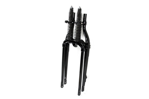 V-Twin 18 inch Spring Fork Assembly Black - 49-1762