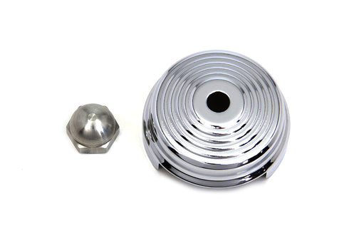 V-Twin Chrome Spring Fork Damper Cover - 49-1785
