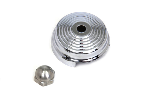 V-Twin Chrome Spring Fork Damper Cover - 49-1785