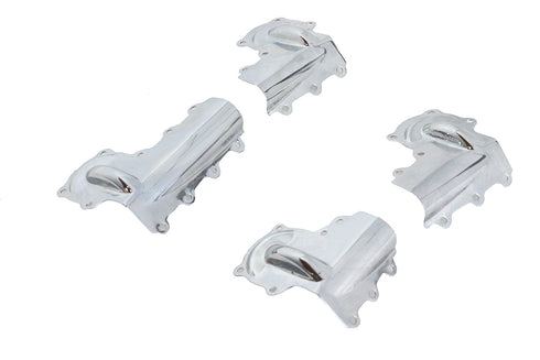 V-Twin Knucklehead Rocker Tin Set Chrome - 49-1796