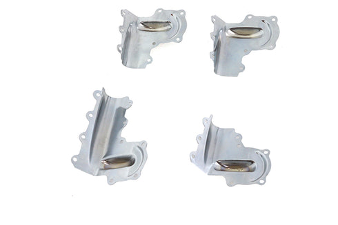 V-Twin Knucklehead Rocker Tin Set Chrome - 49-1796