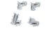 V-Twin Knucklehead Rocker Tin Set Chrome - 49-1796