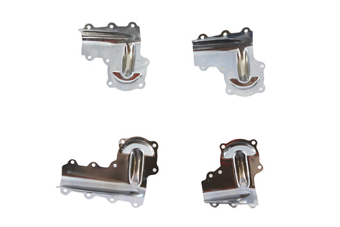 V-Twin Knucklehead Rocker Tin Set Chrome - 49-1796