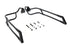 V-Twin Black Saddlebag Rail Set - 49-1874