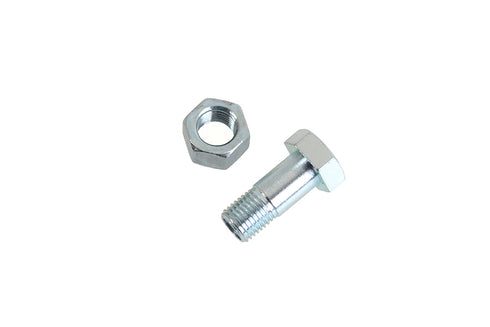 V-Twin Hand Clutch Fitting Zicad Plated - 49-1891