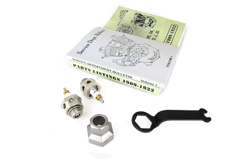 V-Twin JD Spark Plug & Parts Book Set - 49-1898