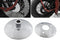 V-Twin Spring Fork Front Hubcap Set - 49-1924