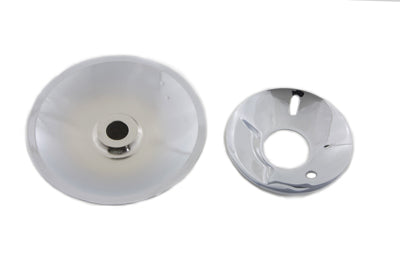 V-Twin Spring Fork Front Hubcap Set - 49-1924