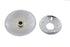 V-Twin Spring Fork Front Hubcap Set - 49-1924
