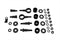 V-Twin Replica Spring Fork Shock Hardware Kit - 49-1954