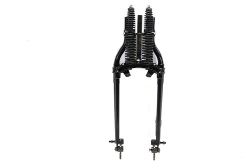 V-Twin 18 inch Inline Spring Fork Assembly Black - 49-2400