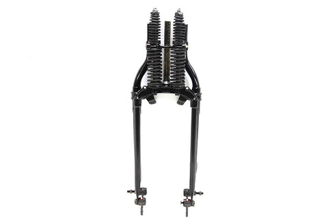 V-Twin 18 inch Inline Spring Fork Assembly Black - 49-2400