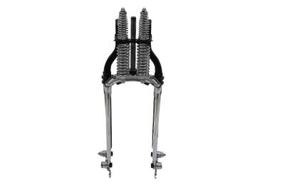 V-Twin 18 inch Spring Fork Assembly Chrome - 49-2401