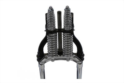 V-Twin 18 inch Spring Fork Assembly Chrome - 49-2401