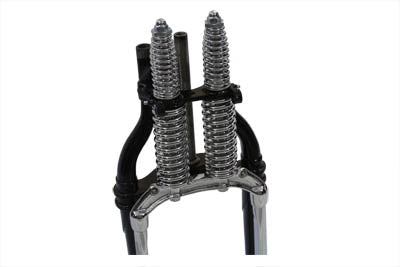 V-Twin 18 inch Spring Fork Assembly Chrome - 49-2401