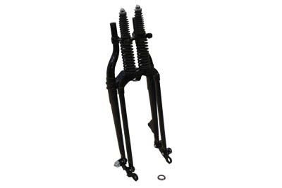 V-Twin 18 inch Spring Fork Assembly Black - 49-2402