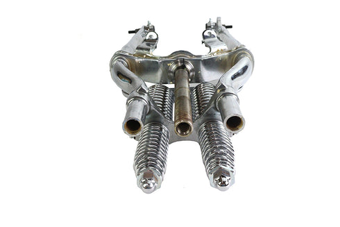 V-Twin 18 inch Spring Fork Assembly Chrome - 49-2413