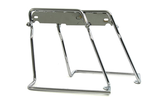 V-Twin Zinc Plated Saddlebag Mounts - 49-2418