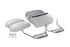 V-Twin Replica Bubble Saddlebag Kit White - 49-2450