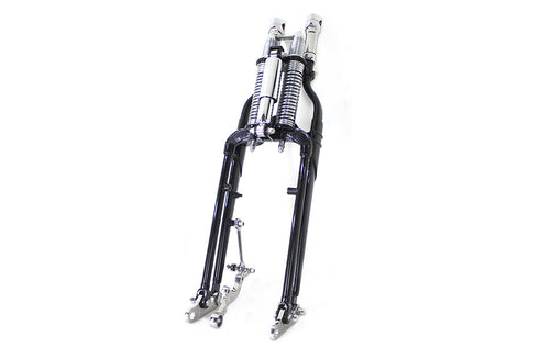 V-Twin Factory Sample FXSTS Inline Spring Fork Assembly Black - 49-2460