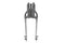 V-Twin Factory Sample 22 inch Inline Spring Fork Chrome +4 inch - 49-2464