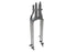 V-Twin Factory Sample 22 inch Inline Spring Fork Chrome +4 inch - 49-2464