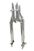 V-Twin Factory Sample 18 inch Inline Spring Fork Assembly Chrome - 49-2465