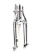 V-Twin Factory Sample 18 inch Inline Spring Fork Assembly Chrome - 49-2465