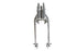 V-Twin Factory Sample 18 inch Spring Fork Assembly Chrome - 49-2466