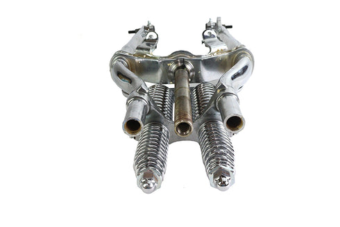 V-Twin Factory Sample 18 inch Spring Fork Assembly Chrome - 49-2466