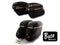 V-Twin Black Magic Royalite Saddlebag Set - 49-2499