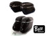 V-Twin Black Magic Royalite Saddlebag Set - 49-2499