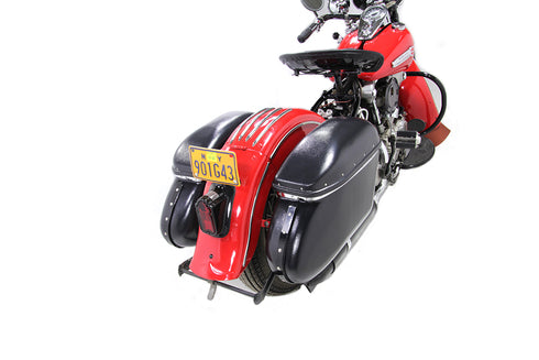 V-Twin Black Magic Royalite Saddlebag Set - 49-2499