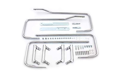 V-Twin Chrome Saddlebag Guard Kit - 49-2503