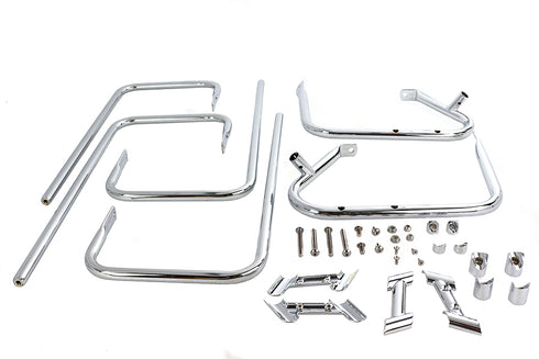 V-Twin Chrome Saddlebag Guard Kit - 49-2508