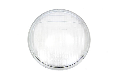 V-Twin Replica Headlamp Glass Lens Clear - 49-2511